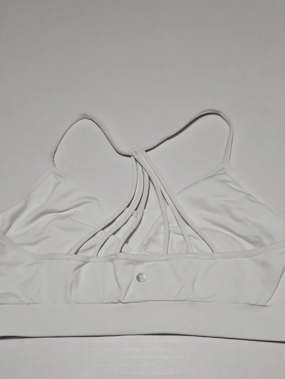 Xersion White Multi-Strap Pull Over Sports Bra Size XL